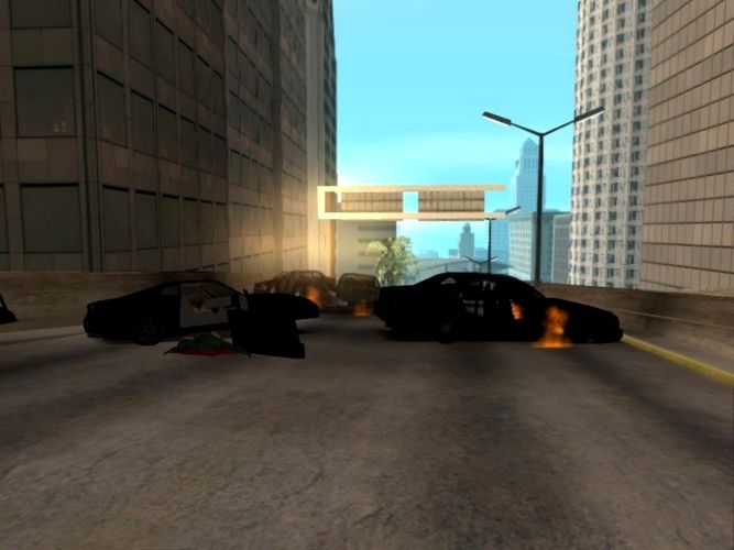 Carambolage mortel à Los Santos