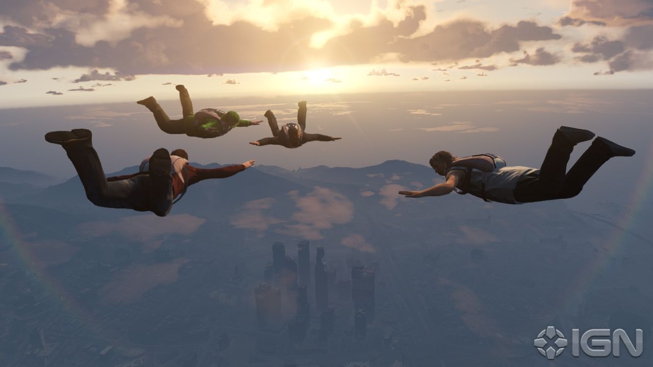 Le Base Jump, nouvelle mode à San Andreas