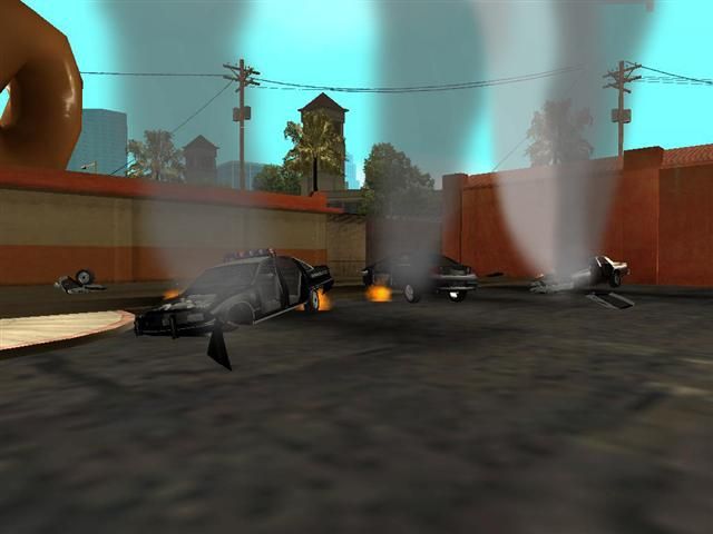Attentat à la voiture piegée en plein Los Santos